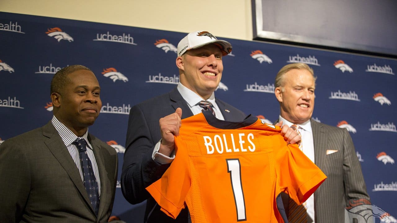 Behind Bolles' first day