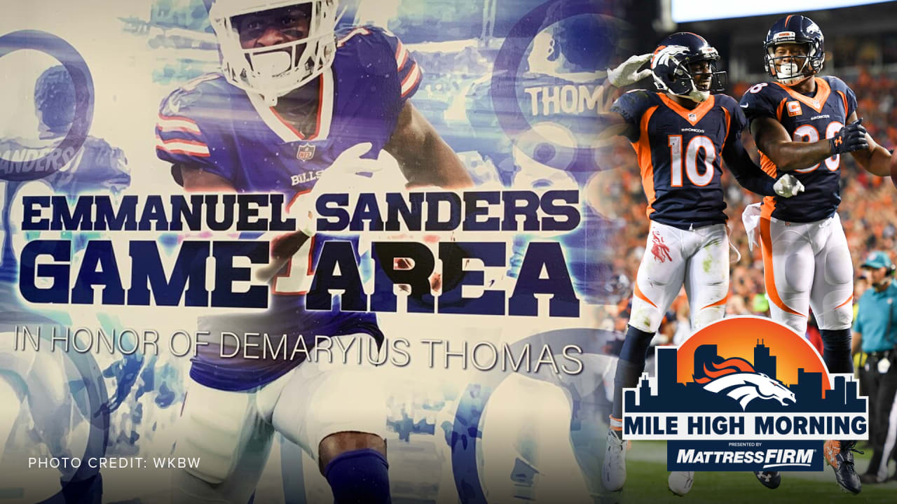 Emmanuel Sanders Stats, News and Video - WR