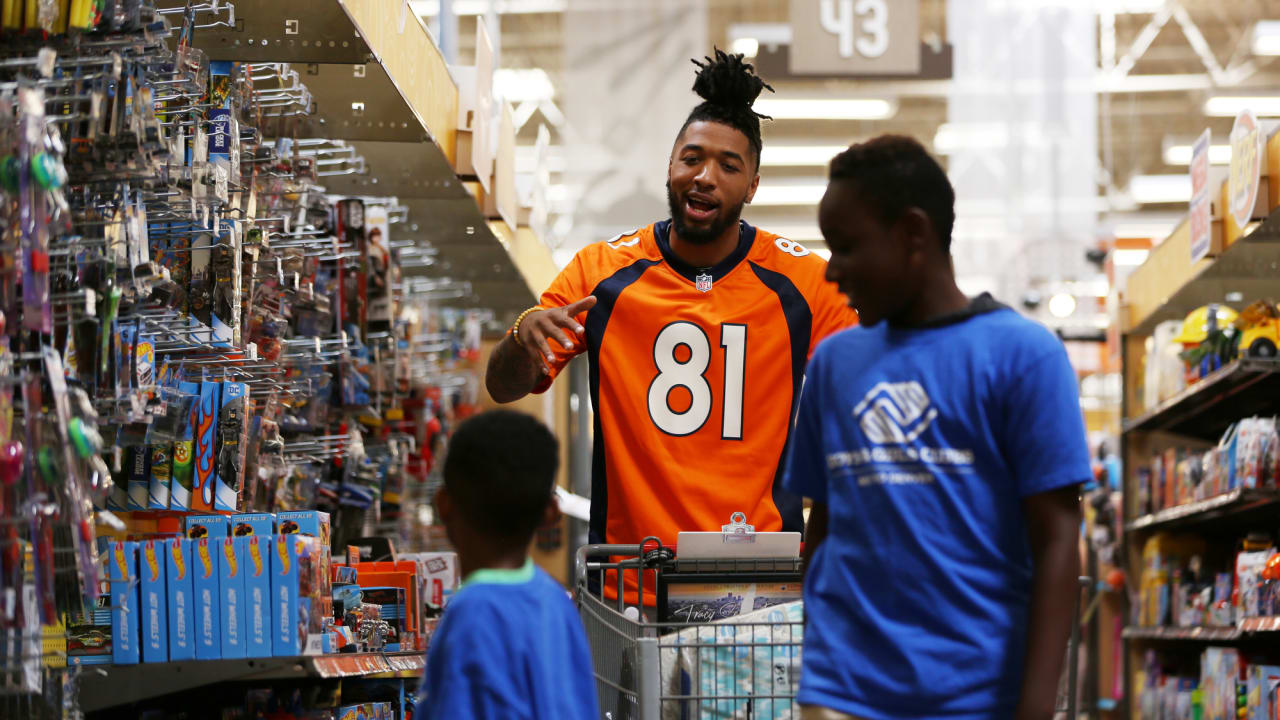 Fourth Annual Back To School With The Broncos Takes Kids On King Soopers  Shopping Spree