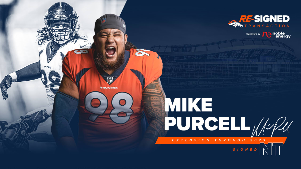 Denver Broncos, DT Mike Purcell reach new contract agreement