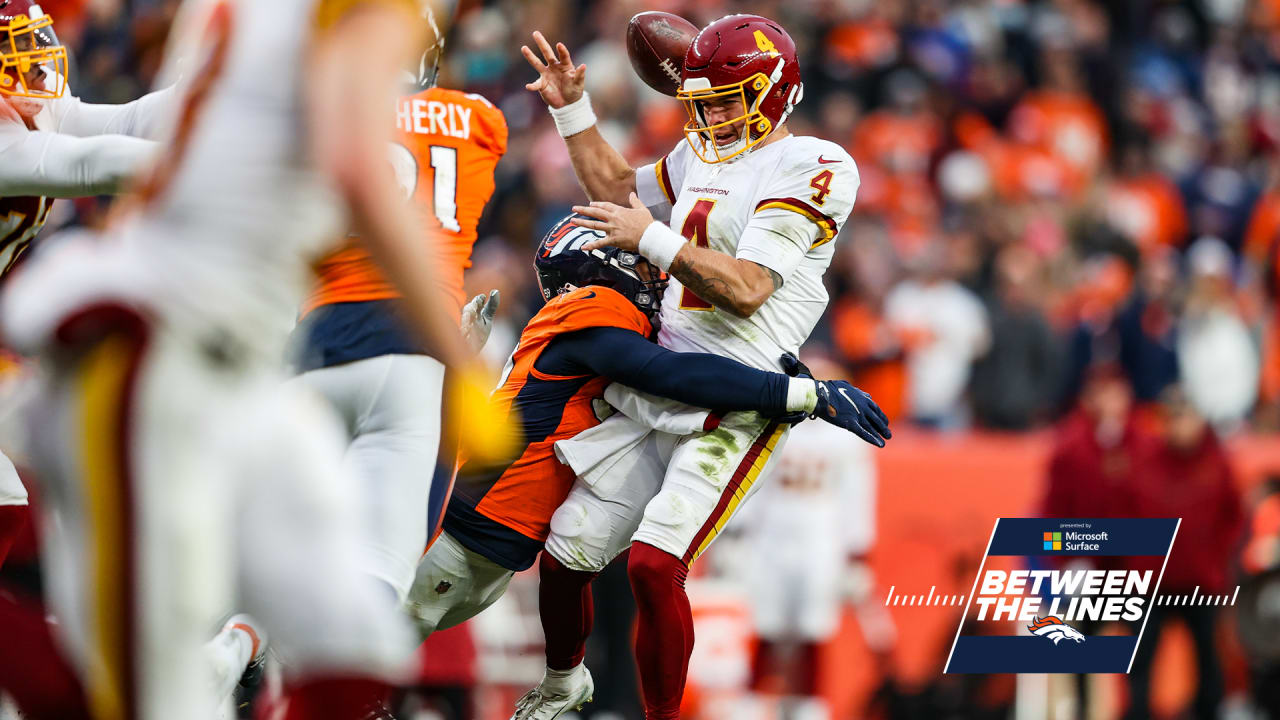 Denver Broncos defensive end Dre'Mont Jones (93) against the Detroit Lions  in the first half of an NFL football game Sunday, Dec 12, 2021, in Denver.  (AP Photo/Bart Young Stock Photo - Alamy