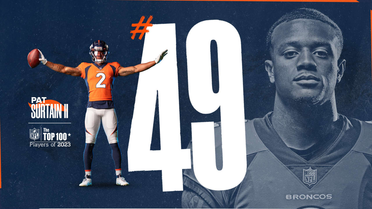 Broncos CB Pat Surtain II Makes First NFL Top 100 Appearance With ...