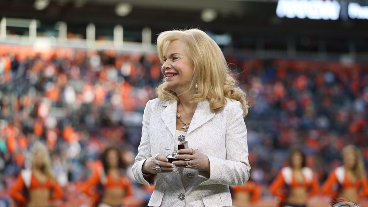 Annabel Bowlen, wife of Broncos owner Pat Bowlen, reveals