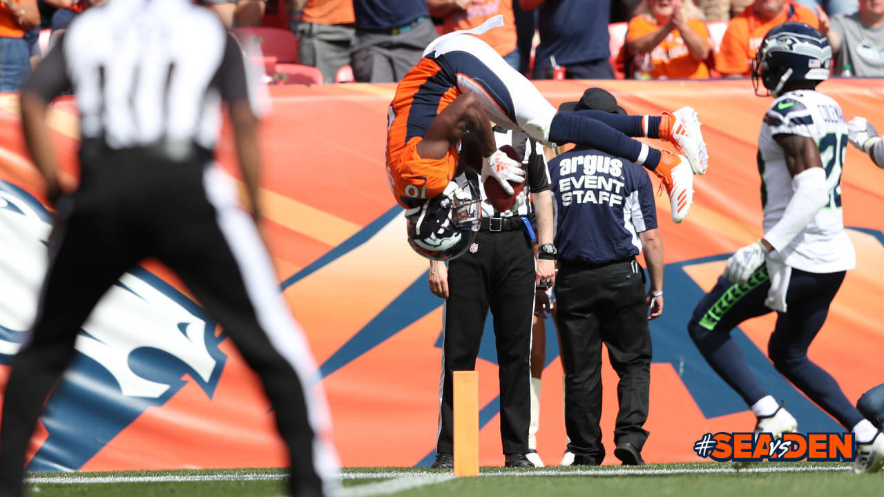 Courtland Sutton will break Emmanuel Sanders' receiving record