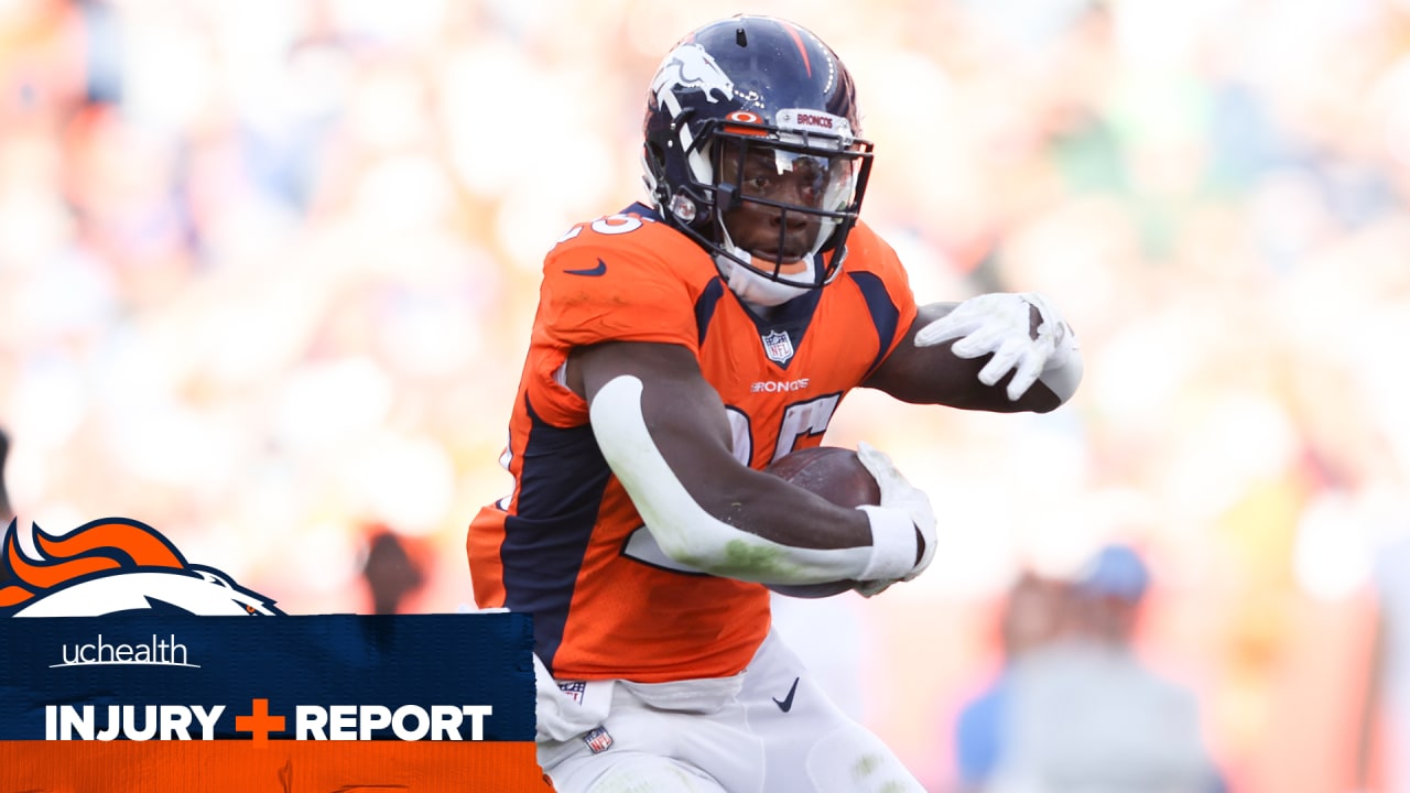 Injury Report: Melvin Gordon III withheld from Wednesday practice as  Broncos 'just taking care of his foot'