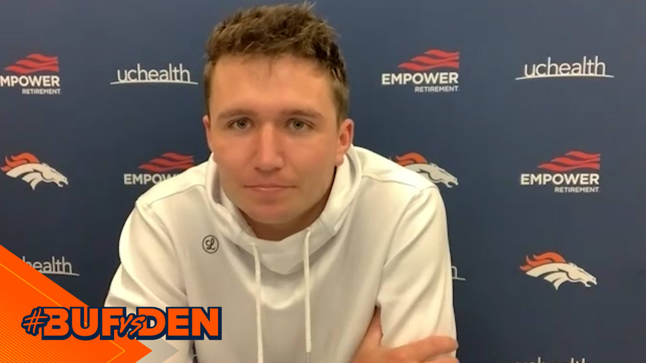 BUFvsDEN QB Drew Lock