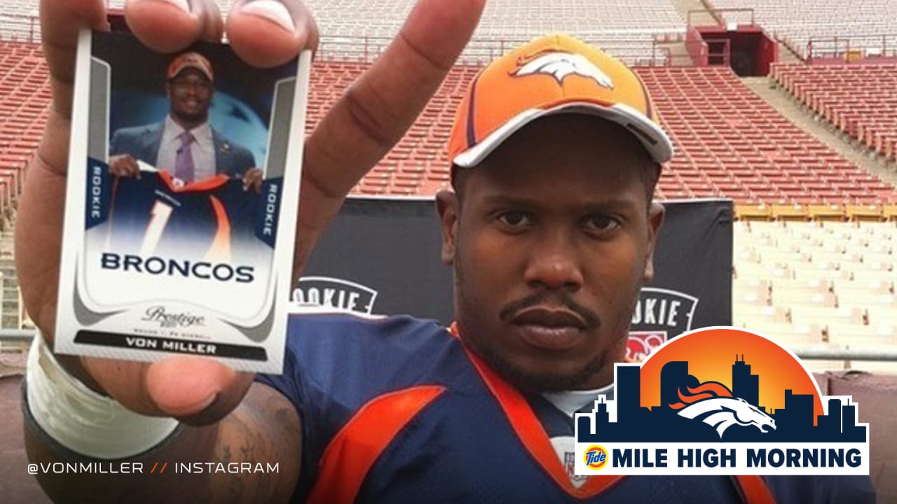 What Pros Wear: Von Miller's Custom Facemask - What Pros Wear