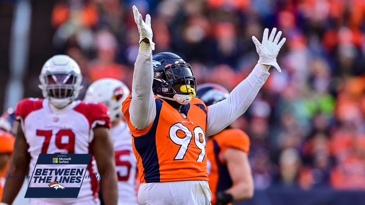 Broncos DL Dre'Mont Jones thriving with heavy workload: “He's