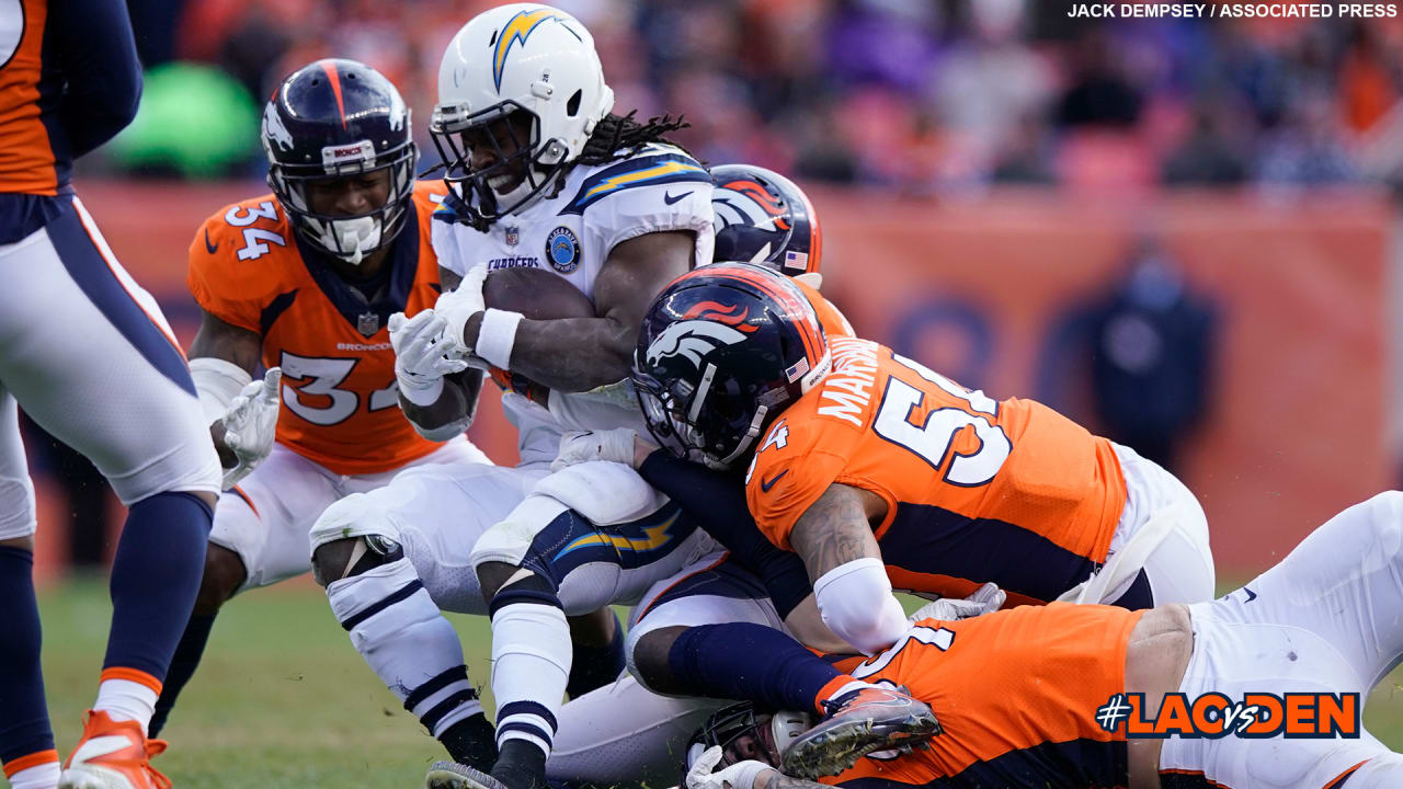 Royal's TD returns help Broncos top Chargers 34-23