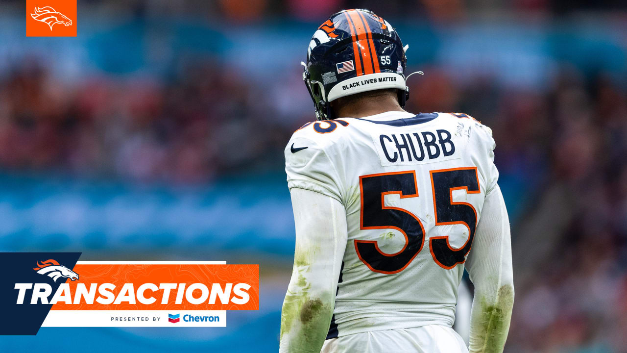 Dolphins acquire Broncos EDGE Bradley Chubb in trade