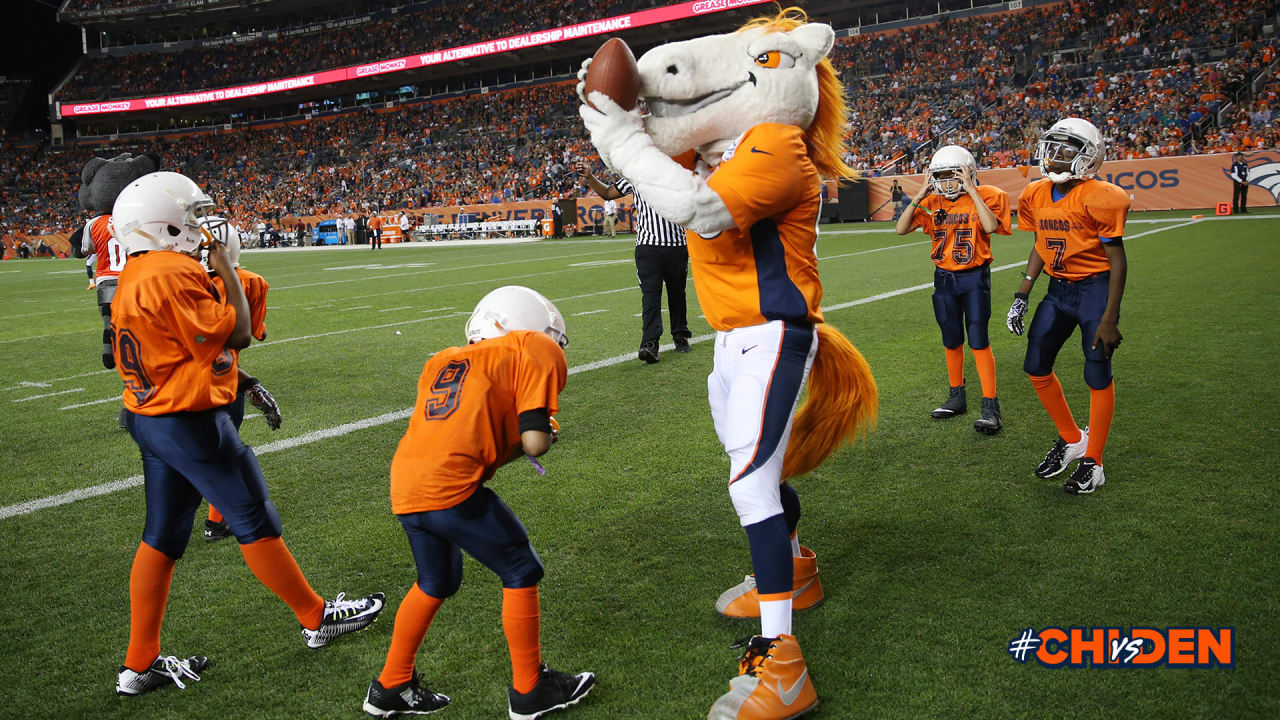 Mascot Football Comes To Broncos Stadium At Mile High