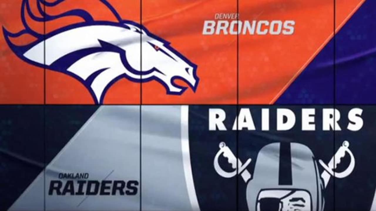 Highlights Broncos at Raiders