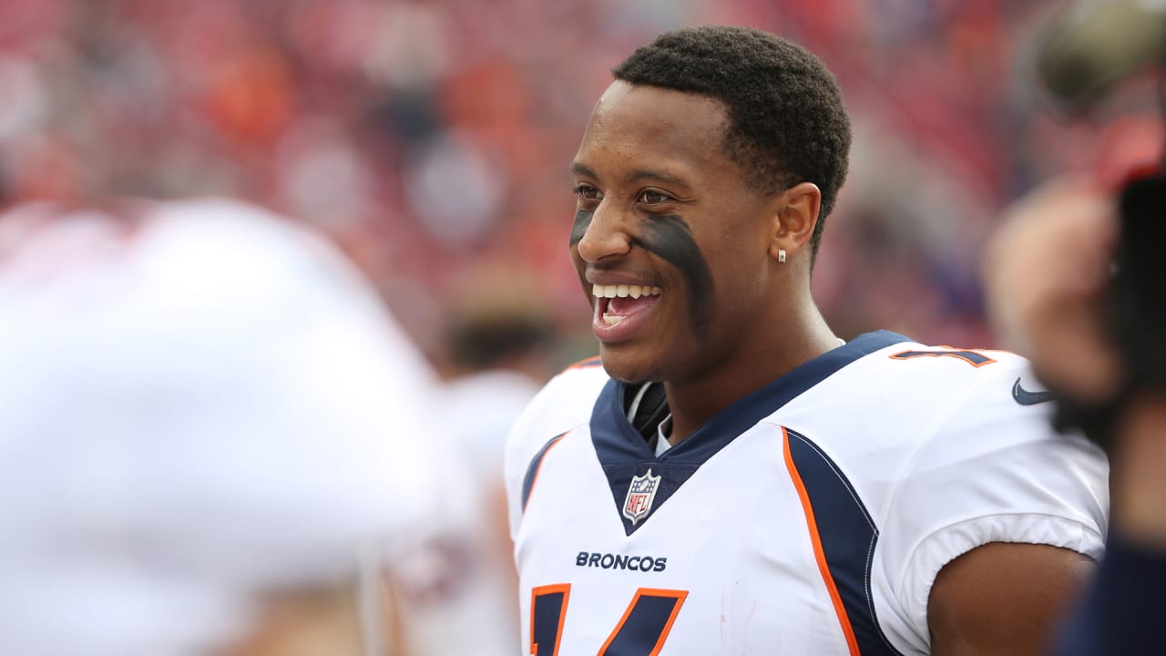 Courtland Sutton reacts to Reggie Wayne calling him 'the future of the NFL'