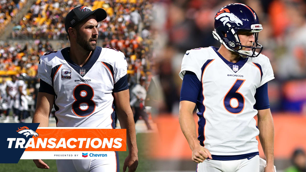 Brandon McManus is no longer with the Denver Broncos