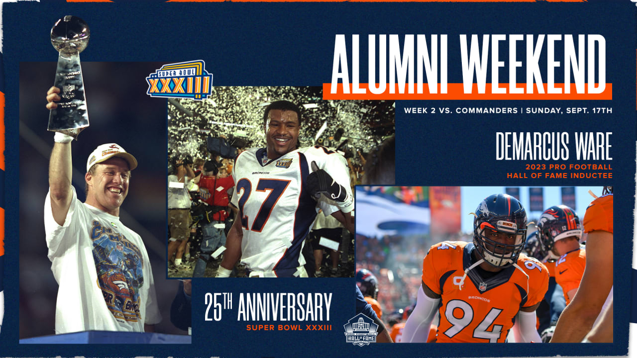 Broncos to honor first Super Bowl-winning team's 25th anniversary