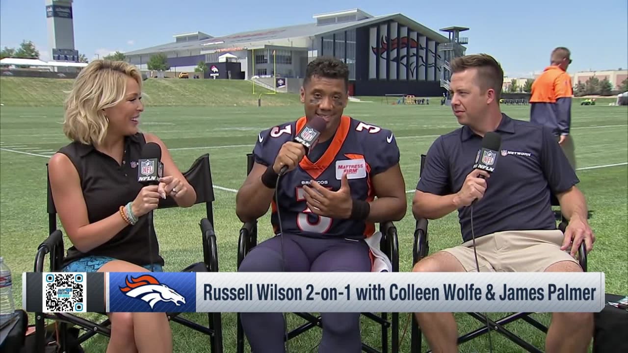 $245,000,000 Russell Wilson Salutes These Inspiring Men And Women Who Made  it To Denver Broncos Practice