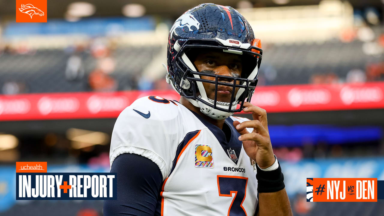 Denver Broncos: Russell Wilson listed as limited on injury report