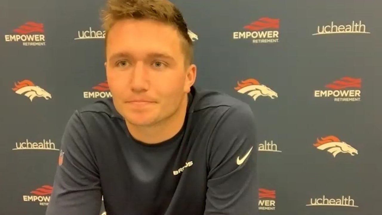 Drew Lock on OTAs �I was happy with the way we played out