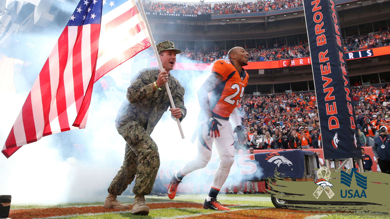 Salute to Service Broncos share personal stories behind their helmet
