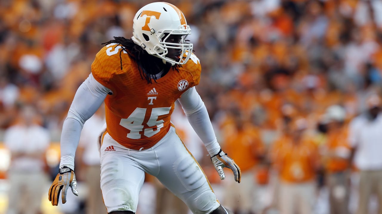 A.J. Johnson: Denver Broncos linebacker, former Tennessee football