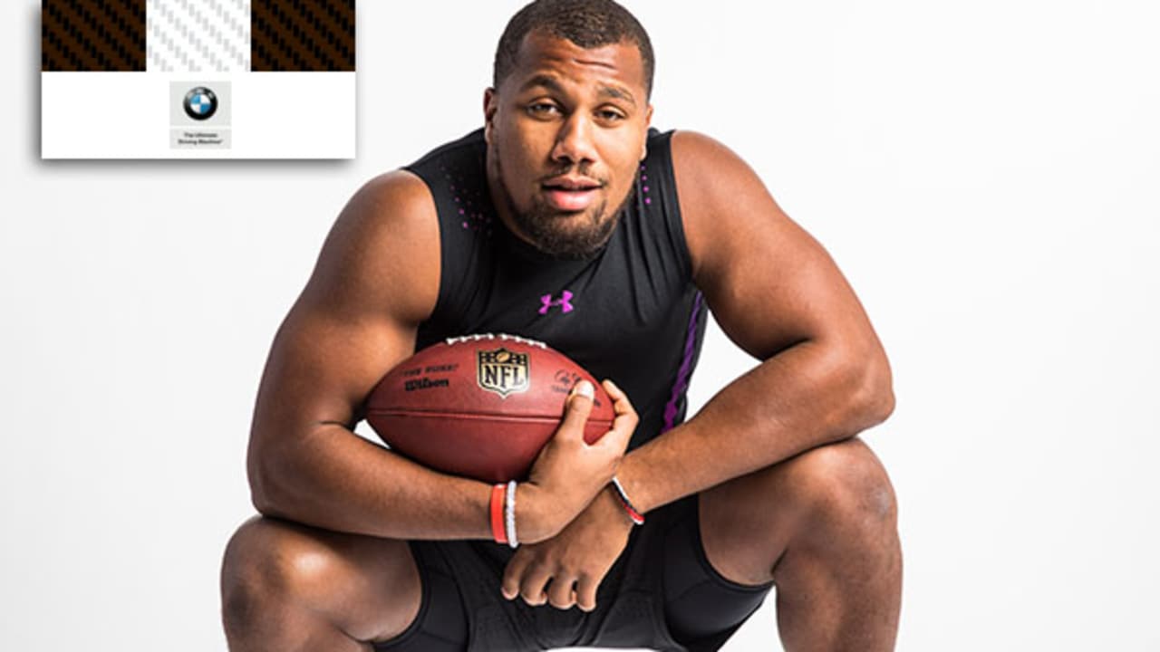 Bradley Chubb meets with the media after #MIAvsBUF