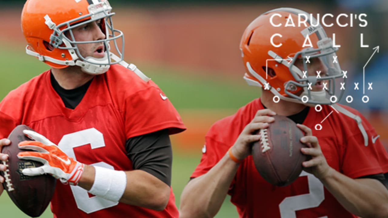 Brian Hoyer keeps Browns starting QB job over Johnny Manziel - Los Angeles  Times