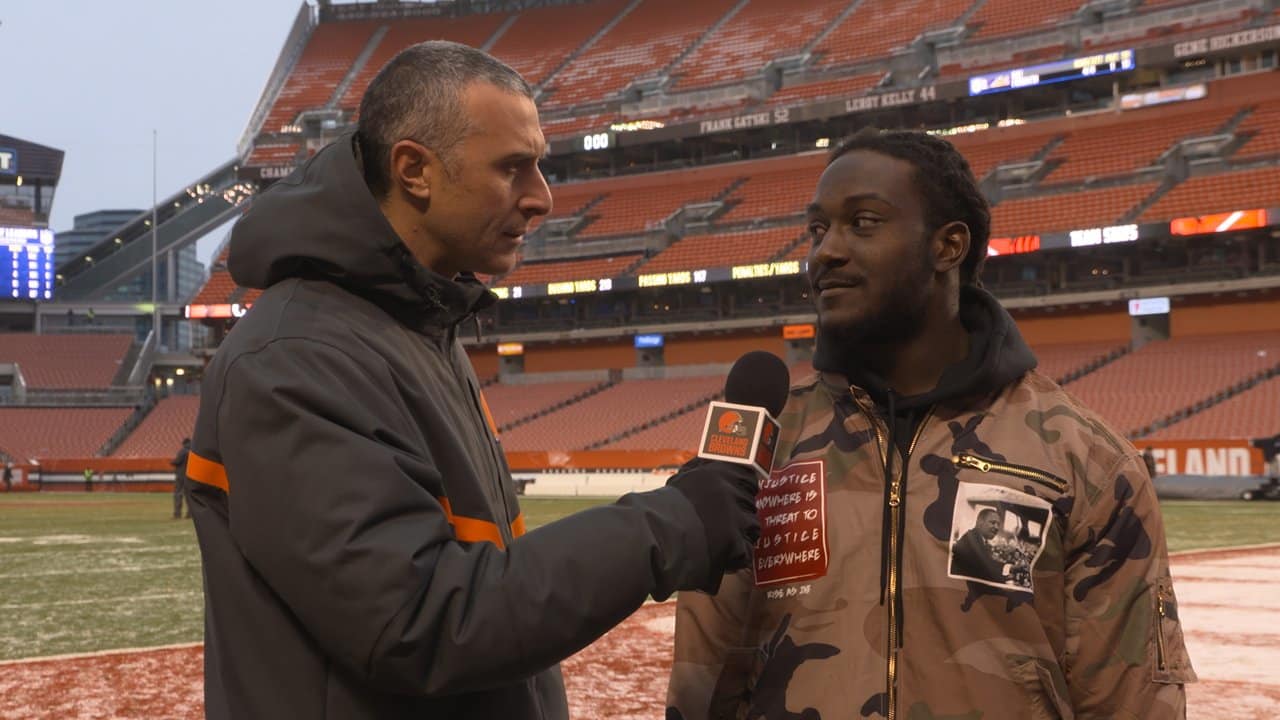 Antonio Callaway Postgame Interview vs. Bengals