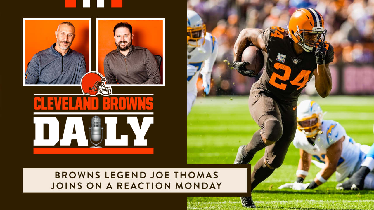 Cleveland Browns legend Joe Thomas will be TV analyst for