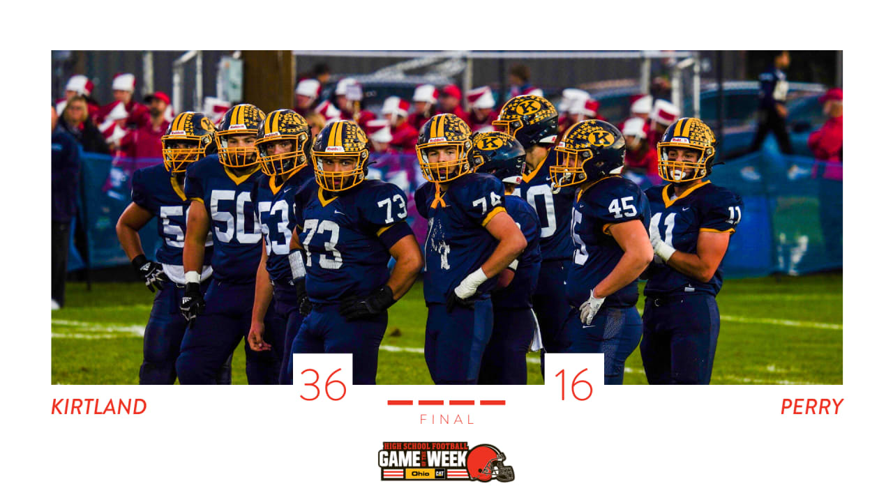 HSGOTW Kirtland Defeats Perry 36 16 