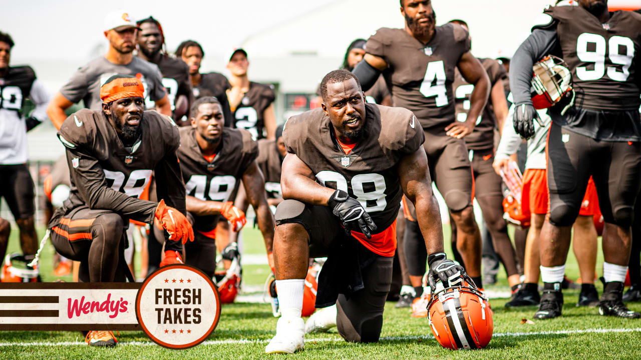 Jarvis Landry threw football at Browns CB's head at training camp