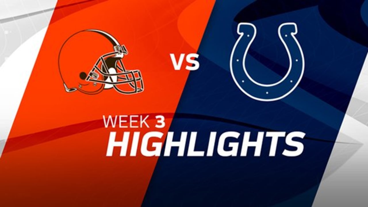 Indianapolis Colts vs. Cleveland Browns FREE LIVE STREAM (10/11/20