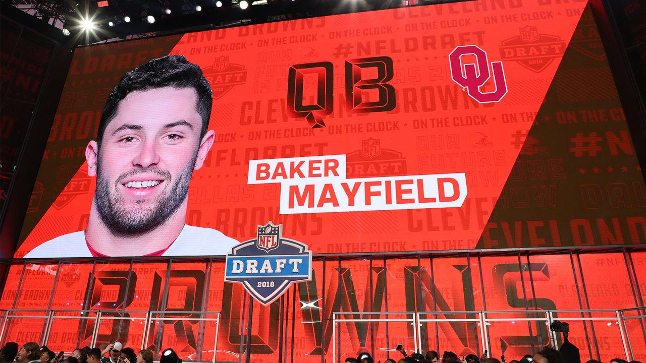 Cleveland Browns select Oklahoma quarterback Baker Mayfield No. 1