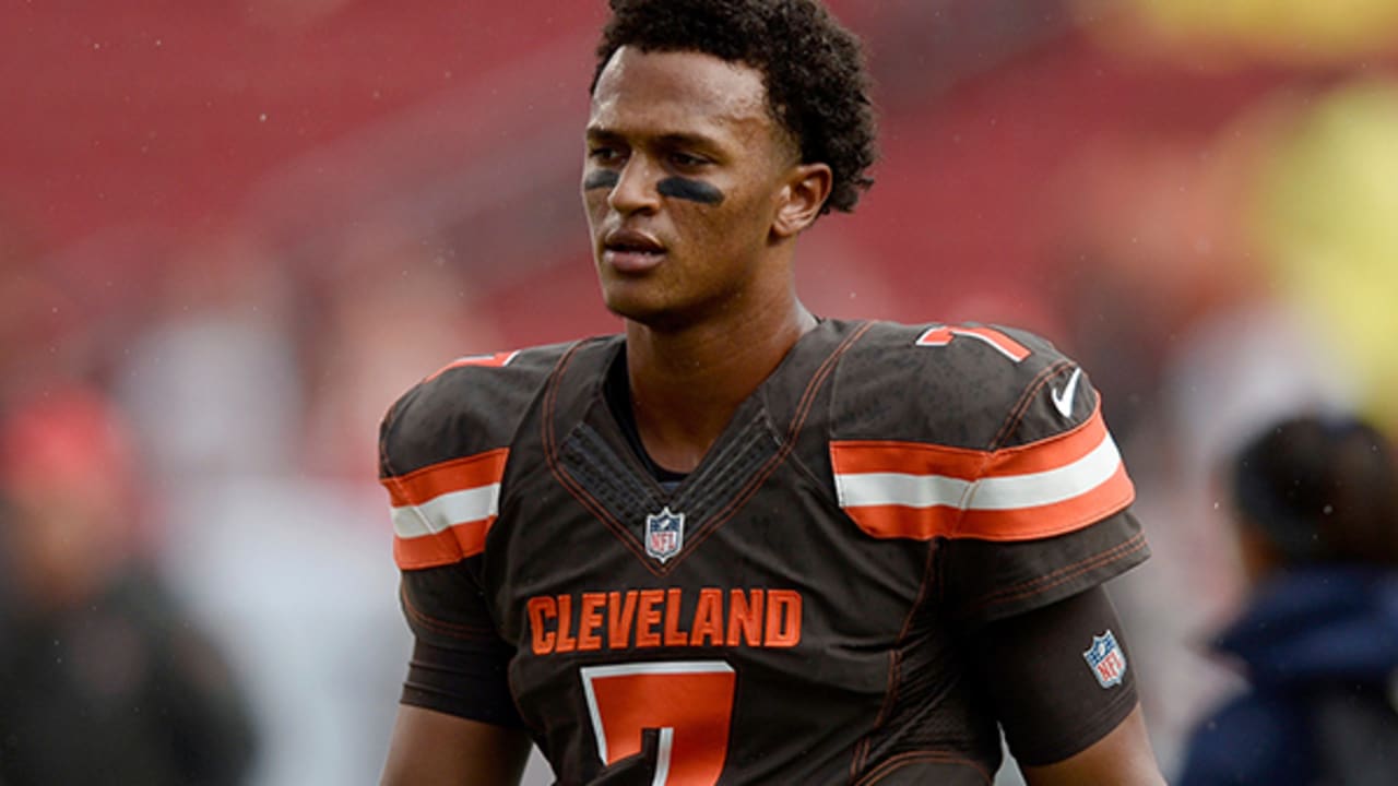 DeShone Kizer named Browns starting quarterback for Week 8