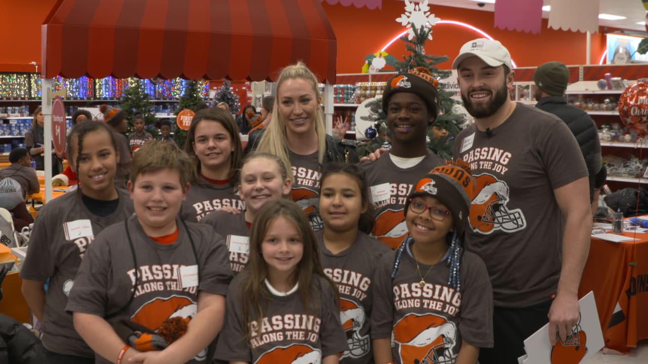 Baker Mayfield and Cleveland Browns Host Special Olympics Ohio for Big  Reveal