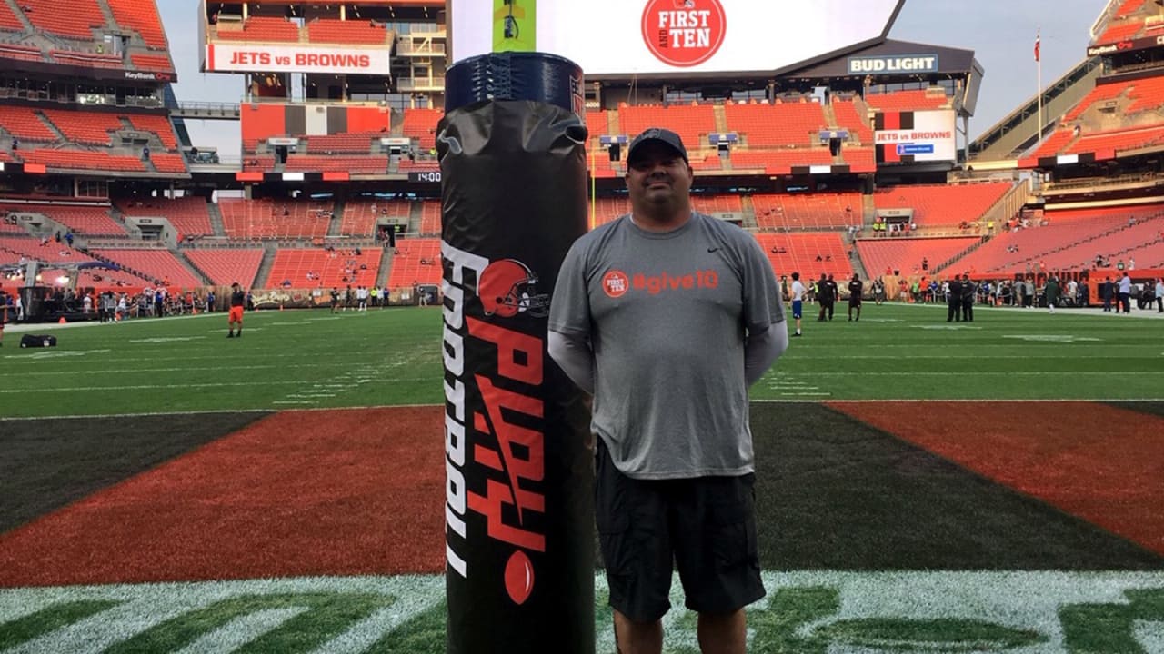 Cleveland Browns First and Ten Coin Toss Captain Jets vs. Browns