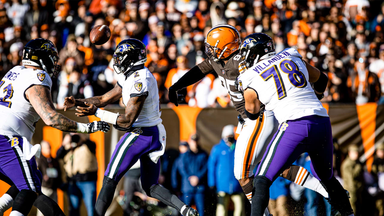 Ravens came into the game planning to expose the Browns' run defense, and  they did 