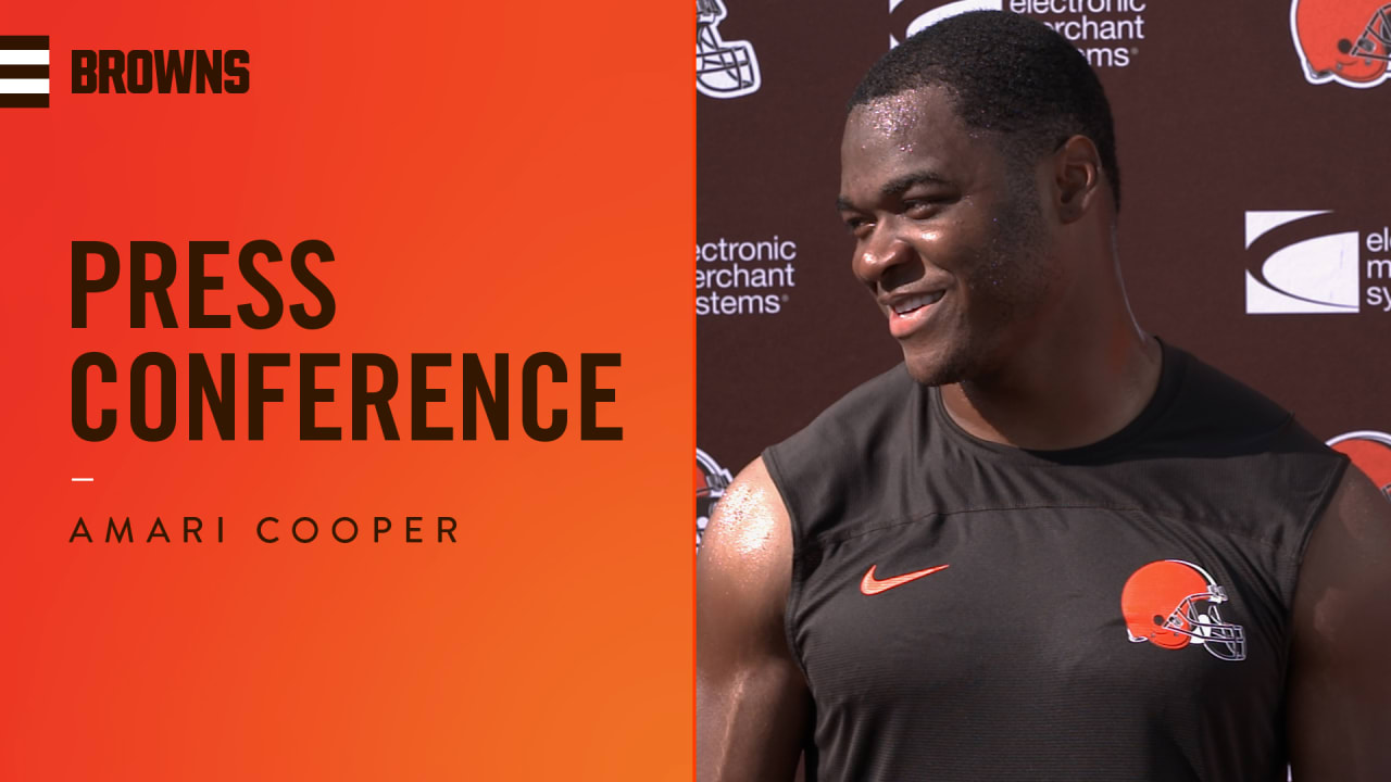 Amari Cooper: &ldquo;I think I&rsquo;m a natural leader.&rdquo; | Press Conference