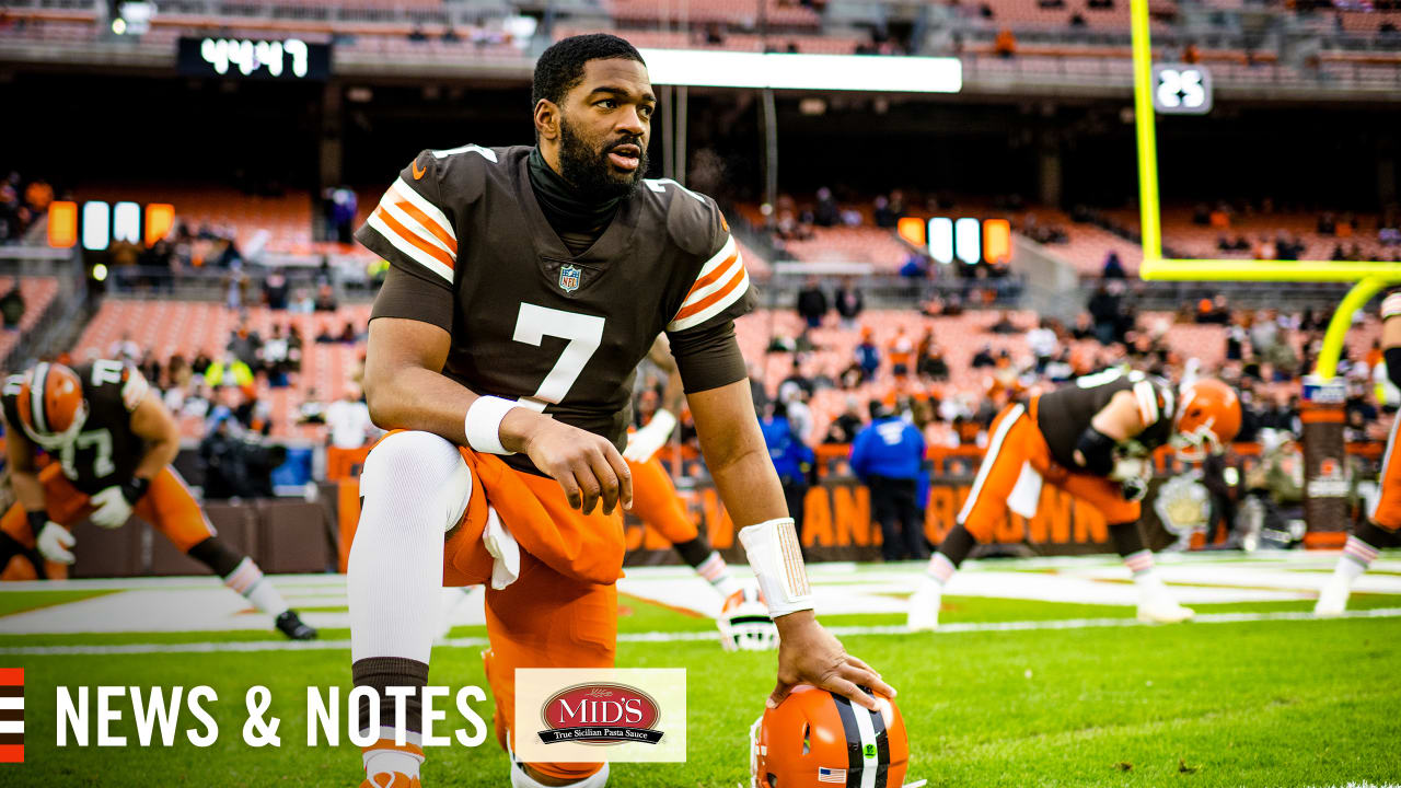 Browns in good hands with Brissett while Watson suspended