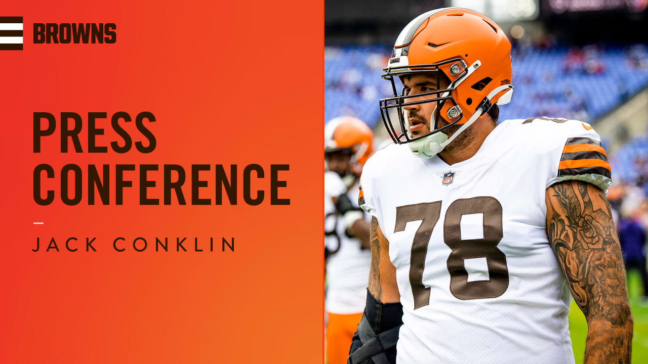 Browns RT Jack Conklin out for the season, and the Dawand Jones era begins  