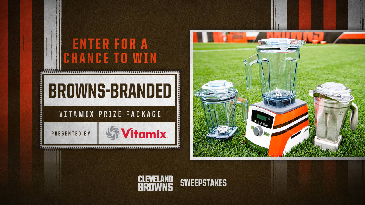 Enter To Win A Browns Branded Vitamix Grand Prize Package