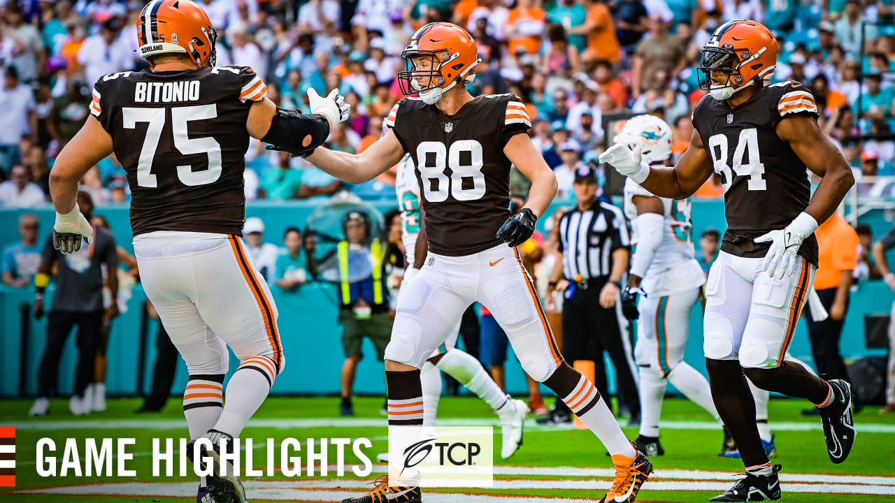 Game Highlights Browns vs. Dolphins