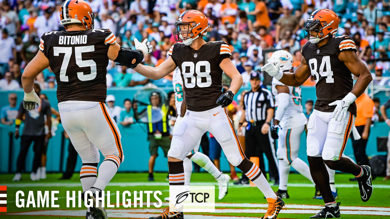 Game Highlights: Browns vs. Dolphins