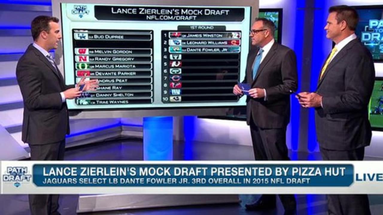 Lance Zierlein's mock draft