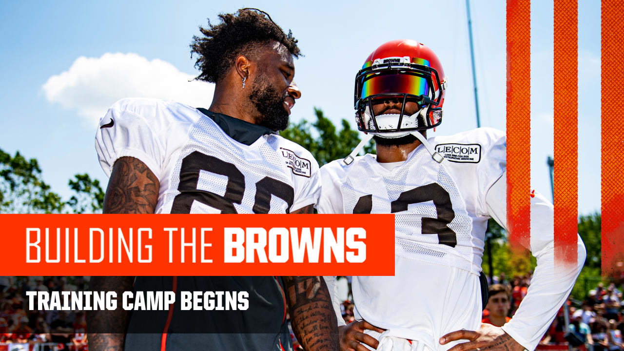 Building The Browns Training Camp Begins