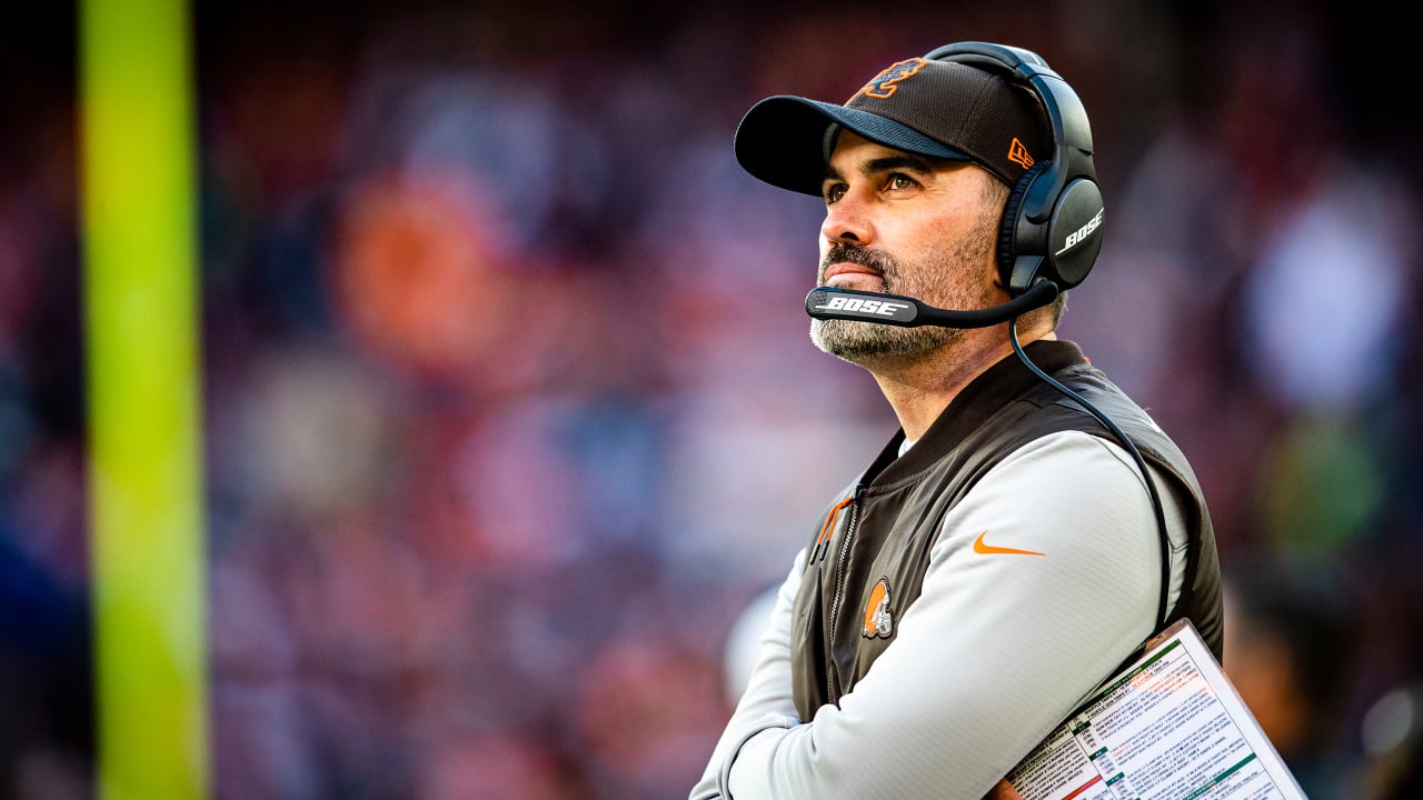 Browns coach Kevin Stefanski tests positive for coronavirus