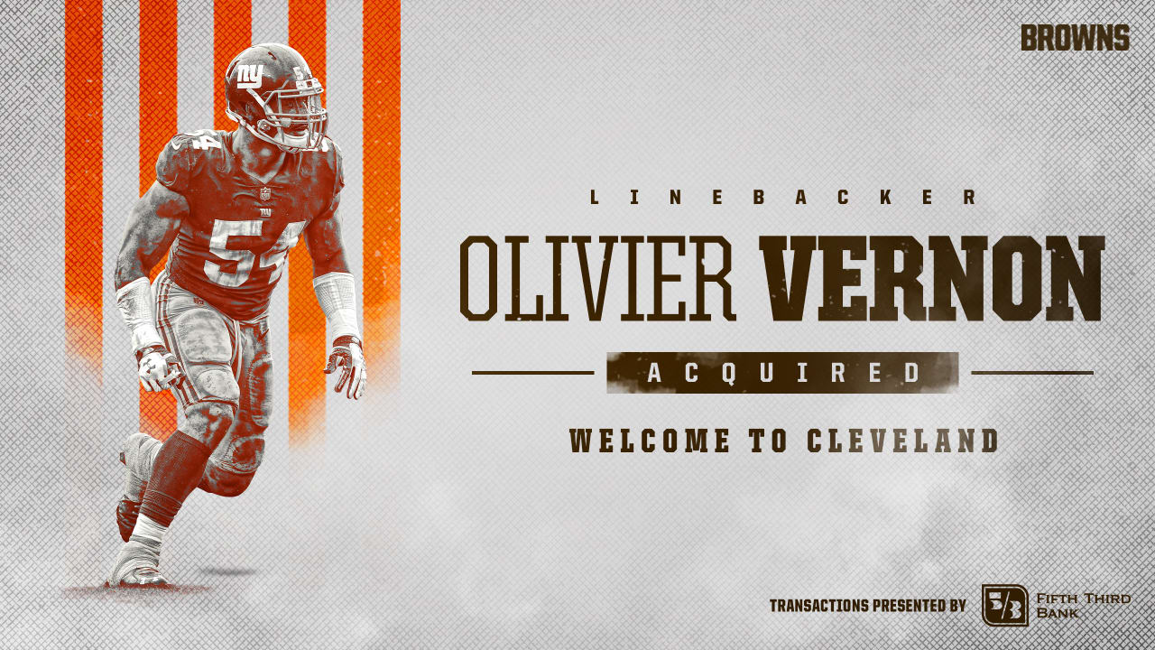 Friday's NFL: Cleveland Browns land DE Olivier Vernon in deal with New York  Giants