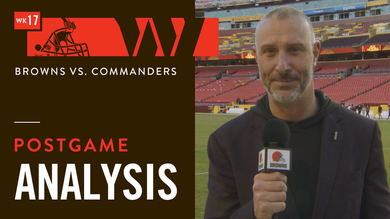 Browns vs. Commanders Postgame Analysis