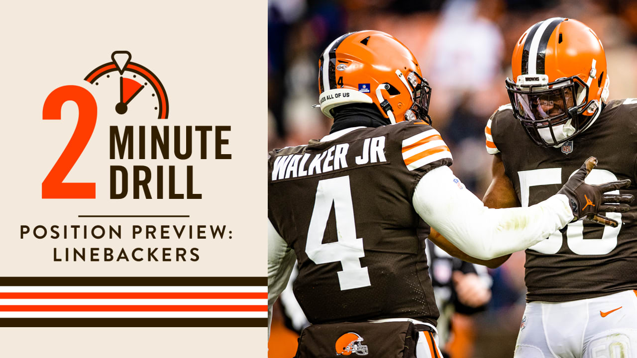 Position Preview Linebackers 2 Minute Drill