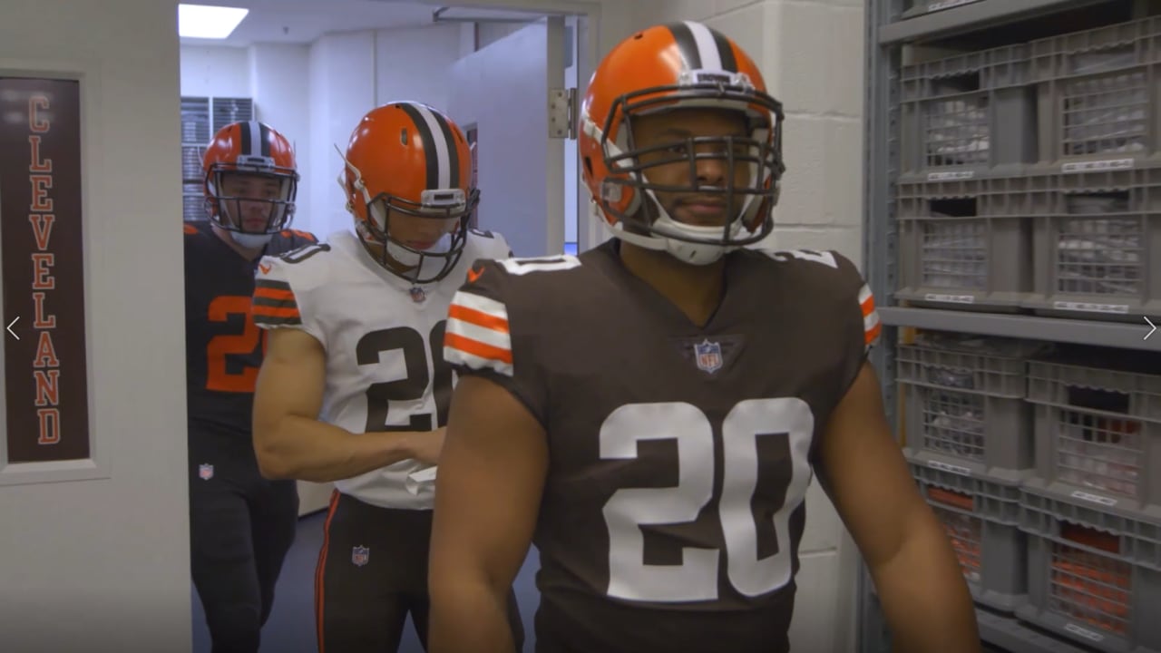 Cleveland Browns New Uniforms Launch Video