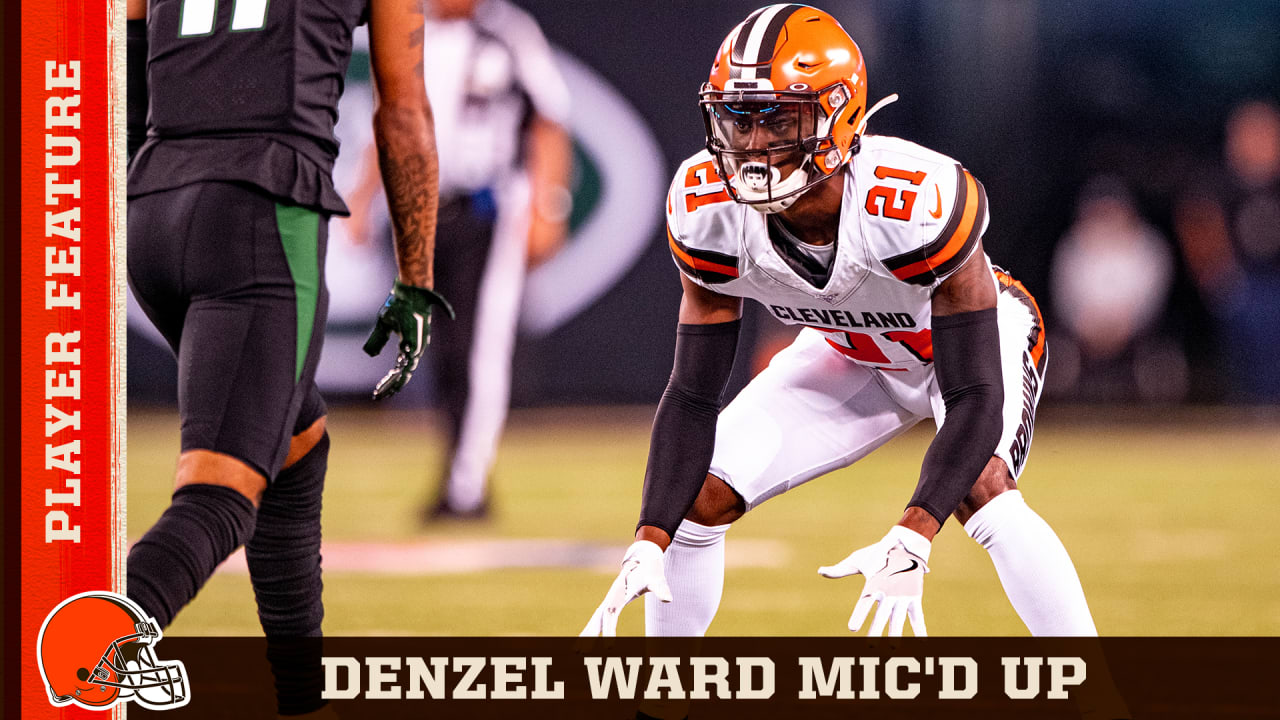 Denzel Ward Postgame Press Conference vs. Ravens